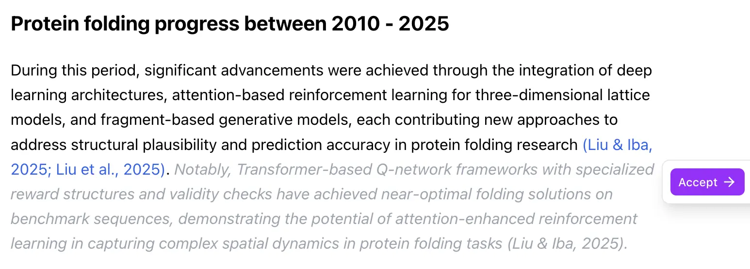 ChatPDF Writer editor preview