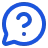 Question bubble icon